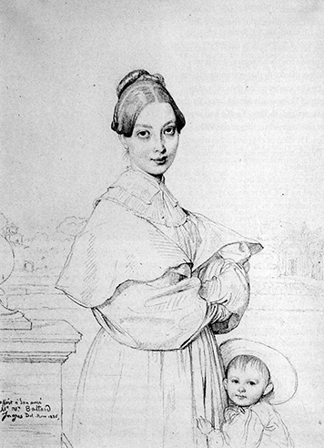 Portrait of Mme. Baltrad, 1836