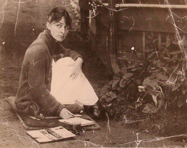Figure 1: Alfred Stieglitz, portrait of Georgia O'Keeffe